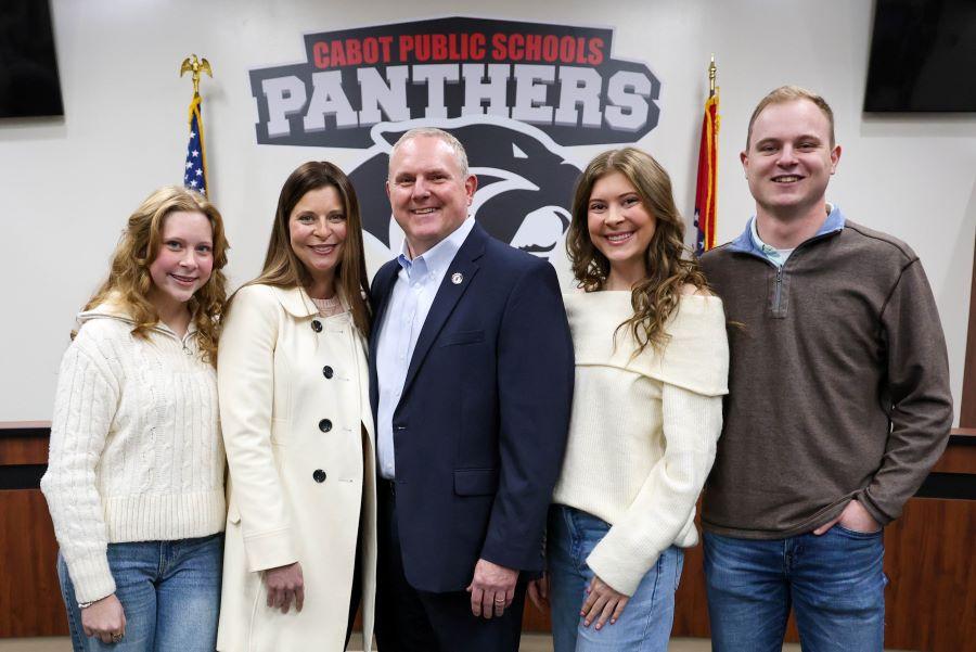 Mr. Byrd and Family